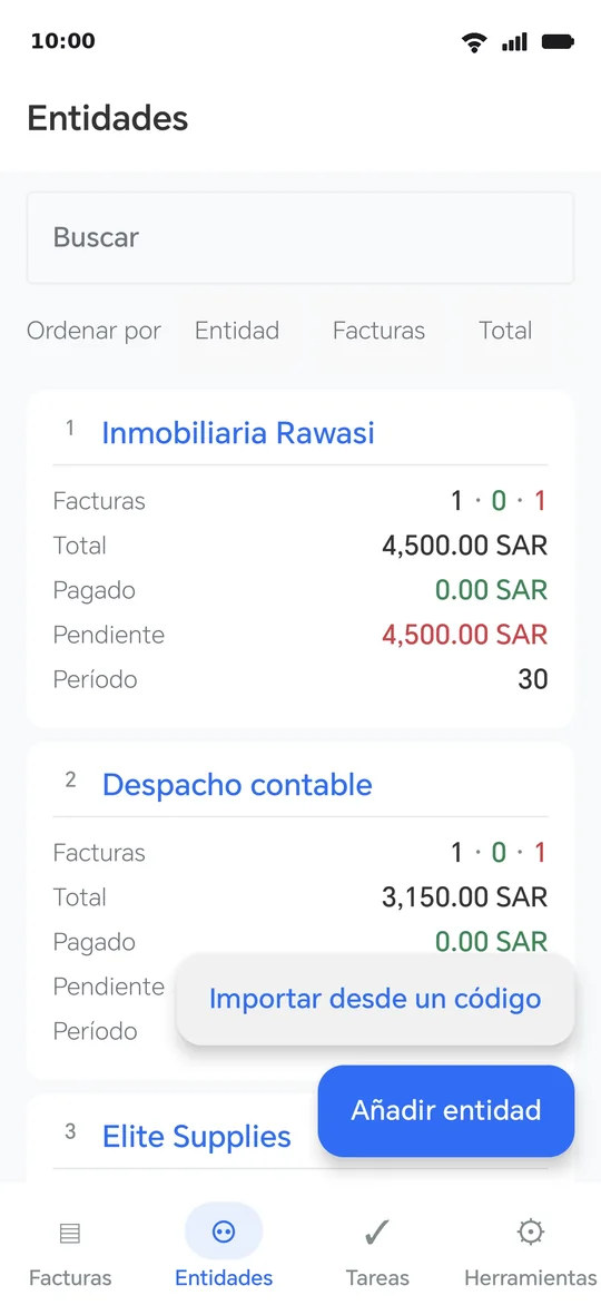 Entidades